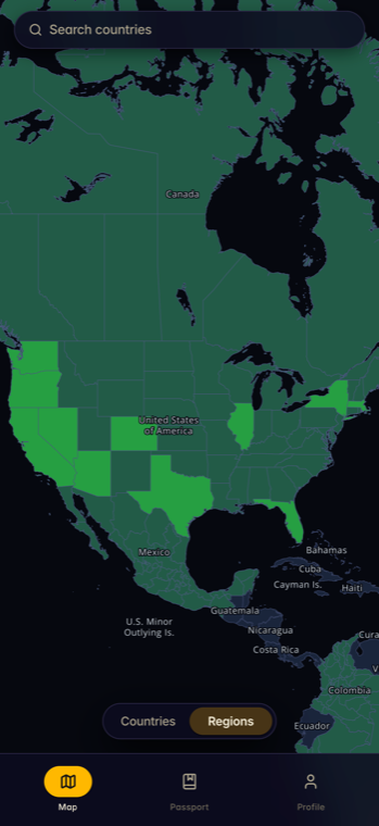 been regions view drilling into a country